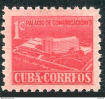 Cuba RA34,MNH.Michel Zw4, Postal Tax 1957.Proposed Communications Building. - Ungebraucht