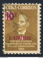 Cuba E15,used.Michel 329. Special Delivery 1952.Fernando Figueredo. - Unused Stamps