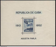 Cuba C61a-C62a,C61b-C62b,as Lightly Hinged. Flight Of Augustin Parla-30.1952. - Ungebraucht