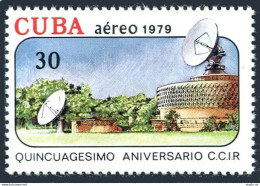 Cuba C323, MNH. Mi 2447. CCIR, 50th Ann. 1979. Radio Ground Receiving Station. - Unused Stamps