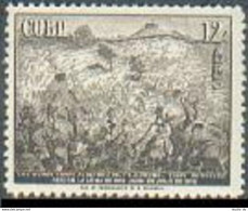 Cuba C192, MNH. Mi 610. Battle Of San Juan Hill, Flags.1958. Theodore Roosevelt. - Unused Stamps