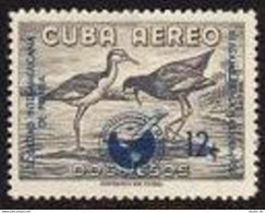 Cuba C151, MNH. Michel 513. Middle American Jacana,overprinted,1956. - Ungebraucht