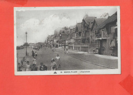 62 BERCK PLAGE Cpa Animée L ' Esplanade      35 CAP - Berck