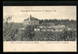 AK Johannisbad-Schmeckwitz, Blick Auf Die Bäder  - Schmeckwitz (Oberlausitz)