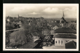 AK Marbach A. N., Panorama Aus Der Vogelschau  - Marbach