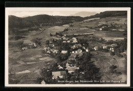 AK Gresgen /bad. Schwarzwald, Totalansicht Vom Flugzeug Aus  - Other & Unclassified