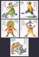 Germany B762-B786, MNH. Mi 1726-1730. Heinrich Hoffmann, Physician, Writer,1994. - Neufs