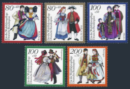 Germany B768-B772, MNH. Michel 1757-1761. Traditional Costumes, 1994. - Neufs