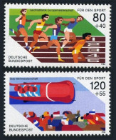 Germany B641-B642, MNH. Mi 1269-1270. European World Sports Championships, 1986. - Ungebraucht