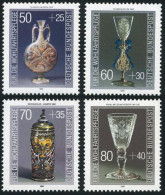Germany B647-B650, MNH. Michel 1295-1298. Glassware In German Museums, 1986. - Ungebraucht