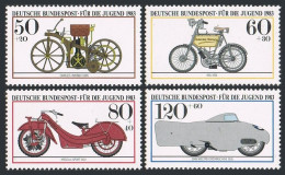 Germany B605-B608, MNH. Mi 1168-1171. Historic Motorcycles 1983. Daimler-Mayback - Neufs