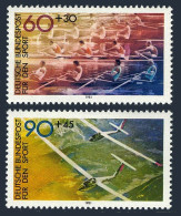 Germany B587-B588, MNH. Michel 1094-1095. Sport 1981. Rowing, Gliding. - Ungebraucht