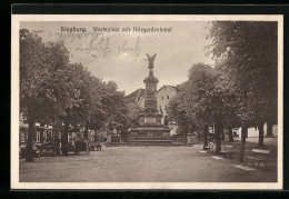 AK Siegburg, Marktplatz Mit Kriegerdenkmal  - Siegburg