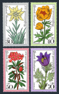 Germany B521-B524, MNH. Michel 867-870. Alpine Flowers, 1975. - Ungebraucht