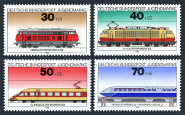 Germany B517-B520, MNH. Michel 836-839. Locomotives 1975. - Unused Stamps