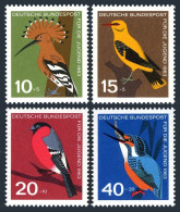 Germany B388-B391,MNH.Michel 401-404, Hoopoe,Golden Oriole,Bullfinch,Kingfisher. - Ongebruikt