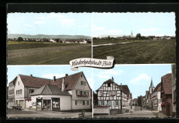 AK Niederhochstadt, Panorama, Strassenpartie, Ortspartie  - Autres & Non Classés