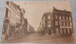 CPA - BRAINE-LE-COMTE - Rue De La Station - Hotel De Flandre - Animée - Vierge - Années 20' - Braine-le-Comte