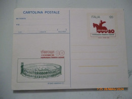 Cartolina Postale "VERONA 80" - 1971-80: Marcofilia