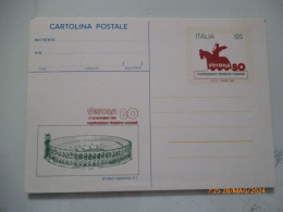 Cartolina Postale "VERONA 80" - 1971-80: Marcofilie