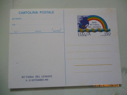 Cartolina Postale "BARI 45° FIERA DEL LEVANTE 1981" - 1971-80: Storia Postale