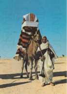 CARTOLINA  C18 TUNISIA-SUD TUNISIEN-LA GEHFA-BOLLO STACCATO,VIAGGIATA 1981 - Tunisie
