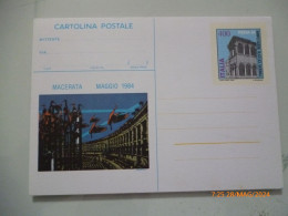 Cartolina Postale "MACERATA 1984" - 1971-80: Marcophilie