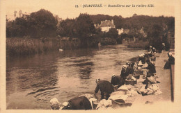 QUIMPERLE : BUANDIERES SUR LA RIVIERE ELLE - Quimperlé