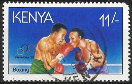 Kenya 1991 - Mi 540 - YT 533 ( Barcelona Olympic Games : Boxing ) - Boxe