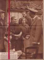 Borinage , Visite Du Roi à Monsville - Orig. Knipsel Coupure Tijdschrift Magazine - 1937 - Sin Clasificación
