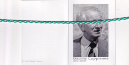 Maurits Coppieters-Van Boven, Sint-Niklaas 1920, Deinze 2005. Ere Senator. Foto - Décès