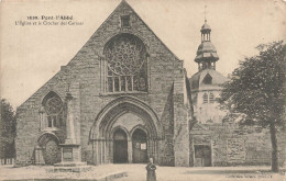 PONT L'ABBE : L'EGLISE ET LE CLOCHER DES CARMES - Pont L'Abbe