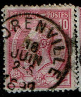 46  Obl  Florenville  + 4 - 1884-1891 Leopold II