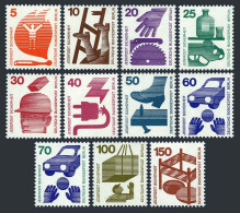 Germany 9N316-9N325, MNH. Michel 402-411,453. 1971-1973. Accident Prevention. - Ongebruikt