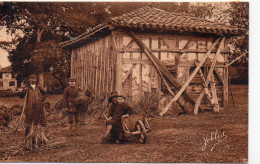 Les Landes Animée Landes Eu Gascogne Rentrée De Récolte Agricole Culture - Other & Unclassified