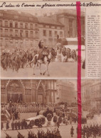 Bruxelles - Funérailles Du Général Rucquoy - Orig. Knipsel Coupure Tijdschrift Magazine - 1937 - Sin Clasificación