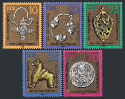 Germany-GDR 1891-1895, MNH. Mi 2303-2307. Treasures Found On Slavic Sites, 1978. - Unused Stamps