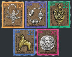 Germany-GDR 1891-1895, MNH. Mi 2303-2307. Treasures Found On Slavic Sites, 1978. - Ongebruikt