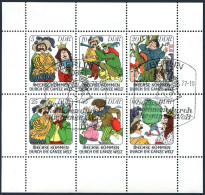 Germany-GDR 1869-1874a, CTO. Mi 2281-2286 Klb. Six Men Around The World,1977. - Unused Stamps