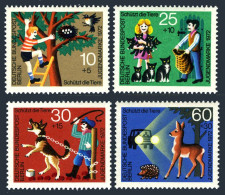 Germany 9NB88-B91, MNH. Michel 418-421. Animal Protection. 1972. - Neufs