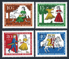 Germany-Berlin 9NB33-B36, MNH. Michel 266-269. Fairy Tale Cinderella, 1965. - Unused Stamps