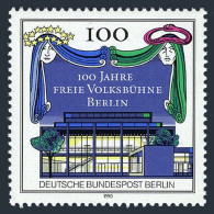 Germany-Berlin 9N587,MNH.Michel 866. People's Free Theater Organization,1990. - Unused Stamps