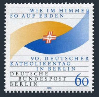 Germany-Berlin 9N590,MNH.Michel 873. 90th German Catholics Day,1990. - Neufs