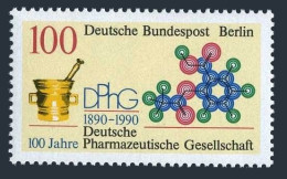 Germany-Berlin 9N591,MNH.Michel 875. Pharmaceutical Society,centenary,1990. - Unused Stamps