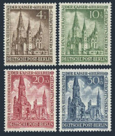 Germany-Berlin 9NB8-B11, MNH. Michel 106-109. Kaiser Wilhelm Church, 1953. - Nuovi