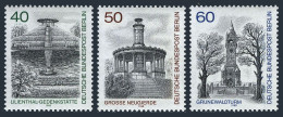 Germany-Berlin 9N457-459, MNH. Mi 634-638.  Memorials,1980.Lilienthal,Neugierde, - Neufs