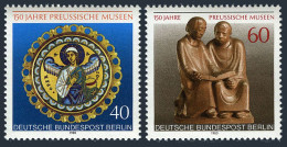Germany-Berlin 9N453-454, MNH. Mi 625-626. Prussian Museum,Berlin,150th Ann.1980 - Ungebraucht