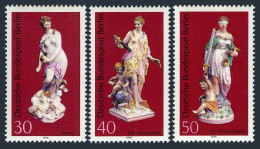 Germany-Berlin 9N350-3N352, MNH. Michel 478-480. Berlin Porcelain, 1974. - Unused Stamps