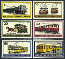 Germany-Berlin 9N305-9N310, MNH. Michel 379-384. Public Transport, 1971. - Ongebruikt