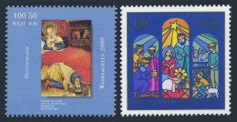 Germany B878-B879, MNH. Mi 2151-2152. Christmas 2000. Art By Conrad Von Soest. - Ungebraucht